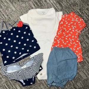 Carter's baby girl bundle